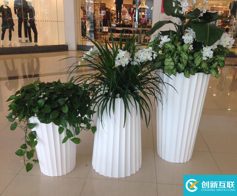 【序號19-181】商場花盆，重慶玻璃鋼花盆定制