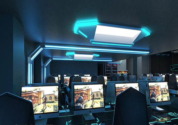 電競主題酒店裝修效果圖 src=