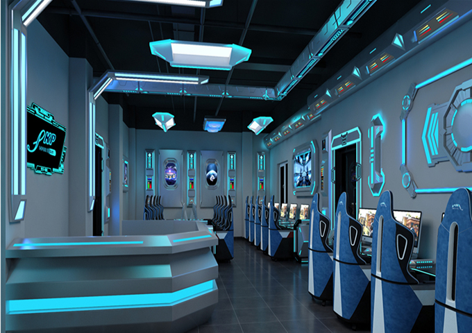 電競主題酒店裝修效果圖 src=