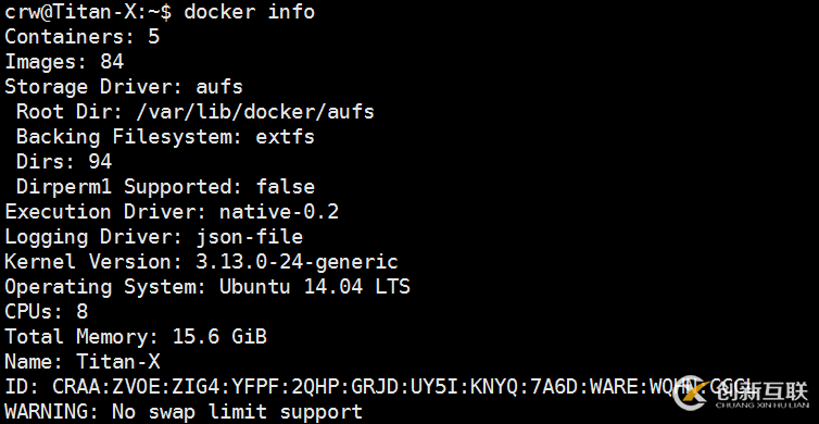 Docker基本命令的用法示例