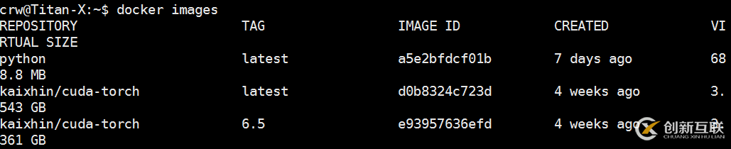 Docker基本命令的用法示例