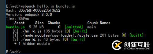 webpack學習簡單總結