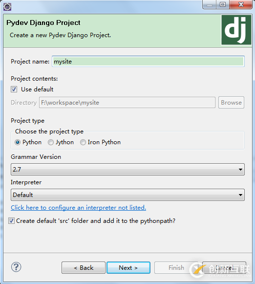 python Django的web開發(fā)實(shí)例(入門)