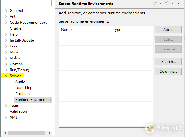 eclipse配置Tomcat找不到server選項怎么辦