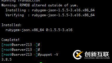 源碼安裝 puppet 3.8.5  |  yum安裝puppet 3.8