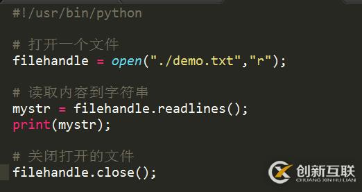 python文件讀寫(xiě)操作
