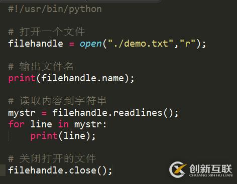 python文件讀寫(xiě)操作