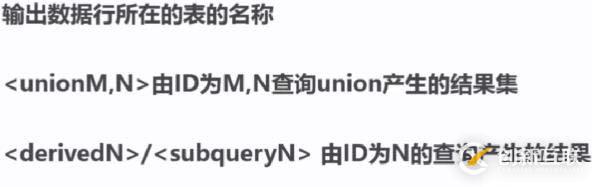 explain執(zhí)行計(jì)劃分析