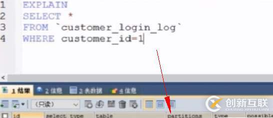 explain執(zhí)行計(jì)劃分析