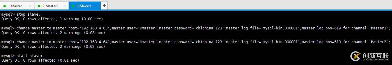 使用xtrabackup工具實現(xiàn)Mysql5.7.12多源復(fù)制