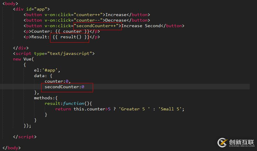 用計(jì)算屬性來響應(yīng)改變