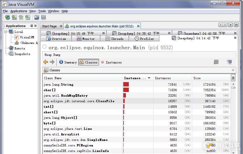 Jvisualvm--JAVA性能分析工具