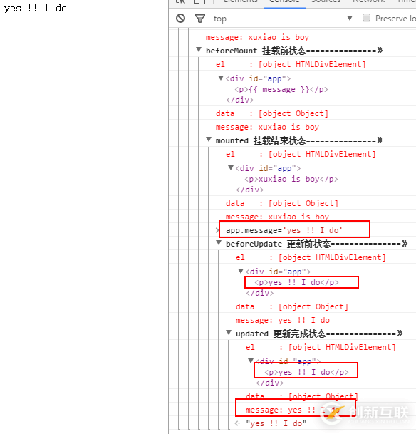 Vue 2.0中生命周期與鉤子函數(shù)的示例分析