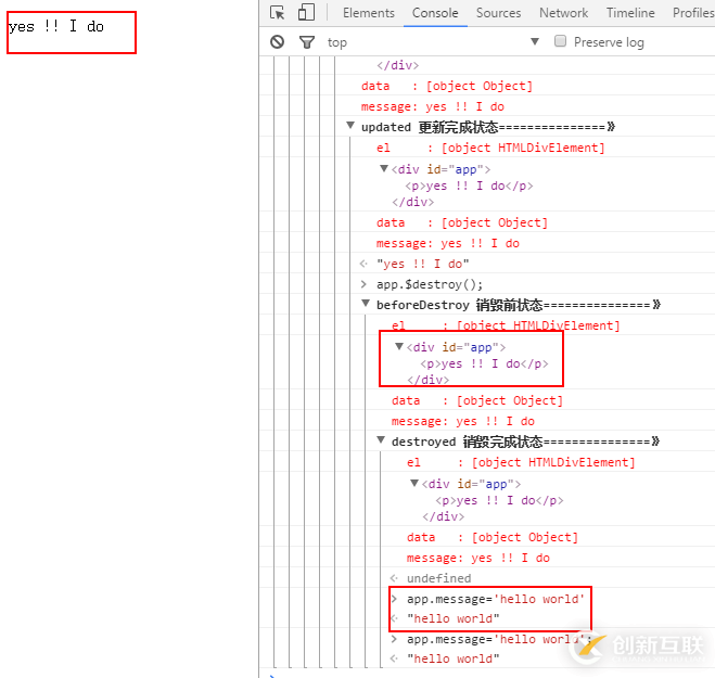 Vue 2.0中生命周期與鉤子函數(shù)的示例分析