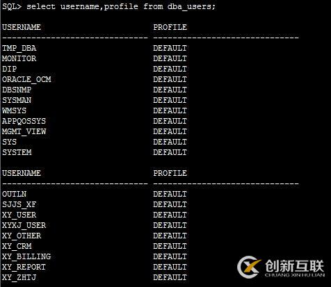 oracle 11g 用戶密碼過期問題解決