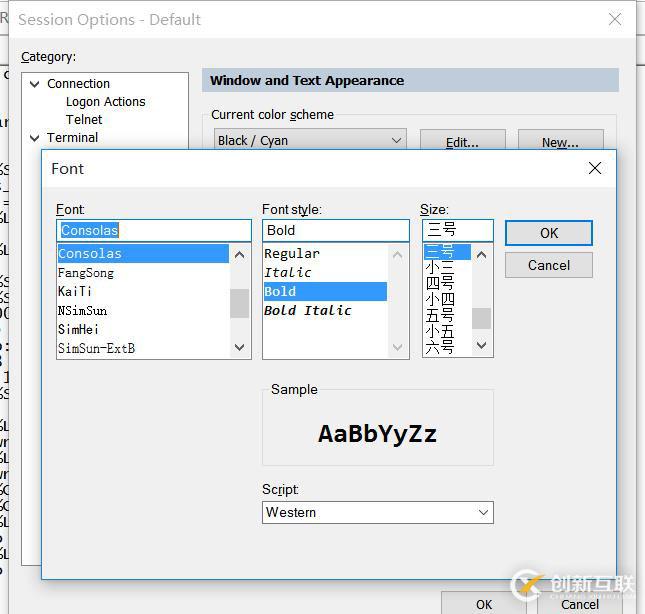 GNS3設(shè)置CRT，優(yōu)化CRT文字大小顏色底色
