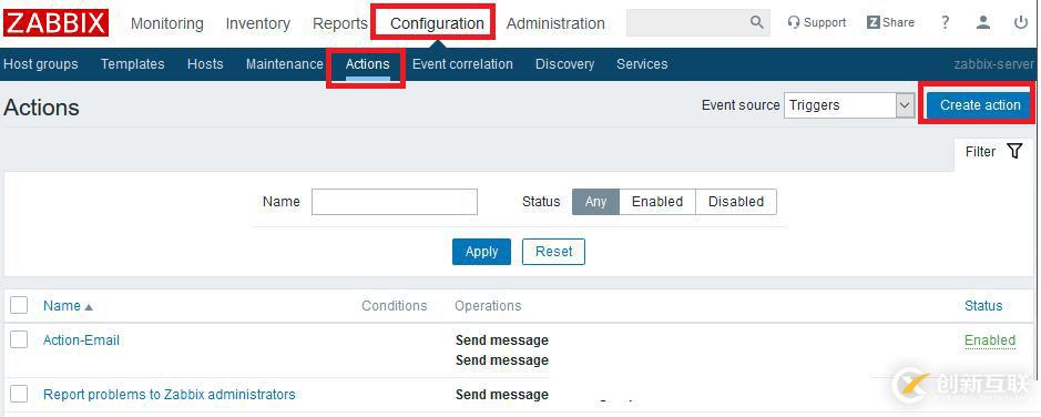 關(guān)于Zabbix的郵件報警設(shè)置