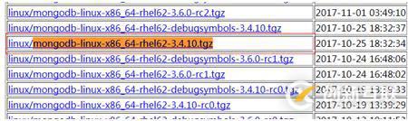 Linux centos7 Mongodb安裝 快速入門