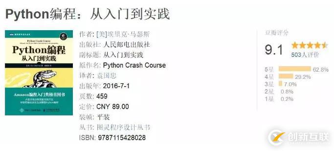 學習Python需要看哪些書