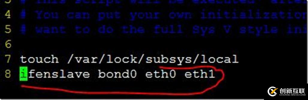 實(shí)現(xiàn)雙網(wǎng)卡綁定(主備)