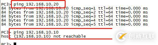 實(shí)現(xiàn)同一個(gè)VALN之間能互相通訊,不同VLAN之間不能通訊