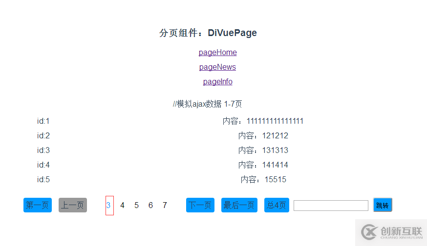 Vue.js分頁組件如何實(shí)現(xiàn)diVuePagination