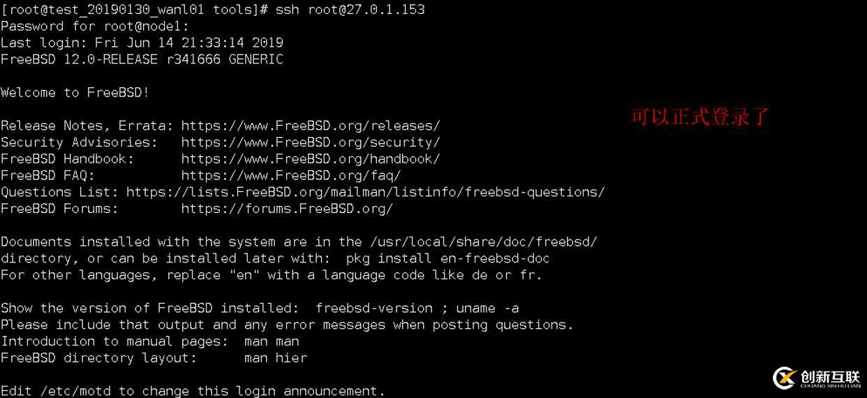 自定義FreeBSD12鏡像拉起ECS報(bào)錯后的處理過程