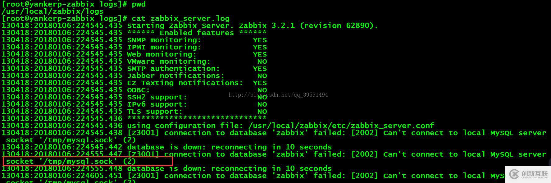 Centos7.2編譯安裝zabbix3.2的方法