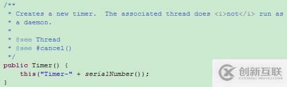 Timer和TimerTask與線程有什么關(guān)系