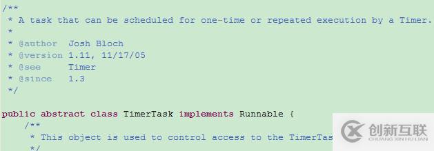 Timer和TimerTask與線程有什么關(guān)系