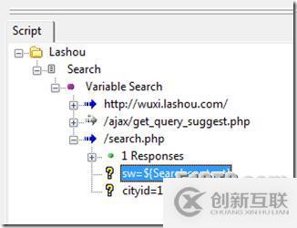 Badboy自動化測試工具5  參數(shù)化 Add Variable