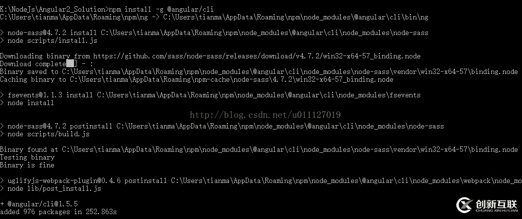 Angular2開發(fā)環(huán)境搭建的示例分析
