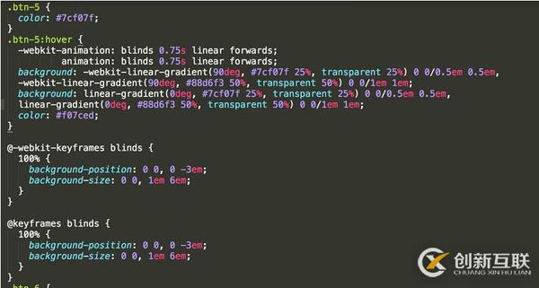 HTML5如何給按鈕背景設(shè)計(jì)不同的動(dòng)畫