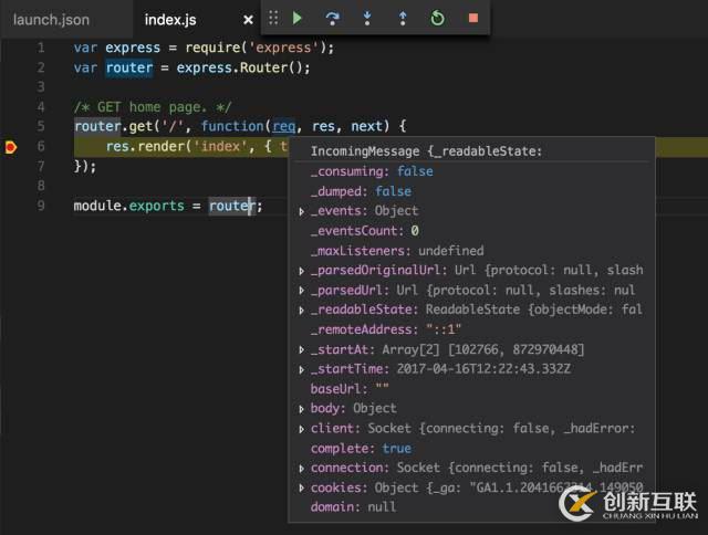 vscode如何調(diào)試node.js