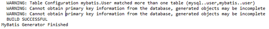 Eclipse中使用Mybatis Generator報(bào)錯(cuò)怎么解決