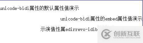 css中unicode-bidi屬性如何使用
