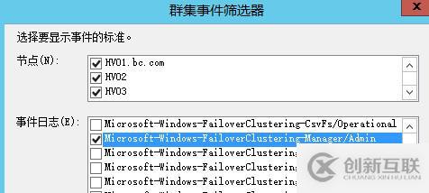WSFC日志分析基礎篇