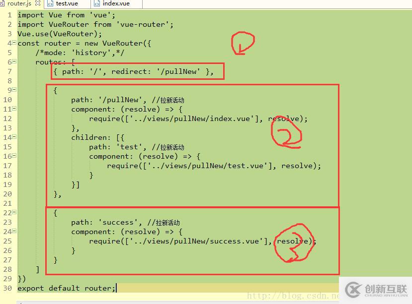 vue router路由嵌套不顯示問題的解決方法