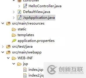 spring boot整合jsp及設(shè)置啟動頁面的示例分析