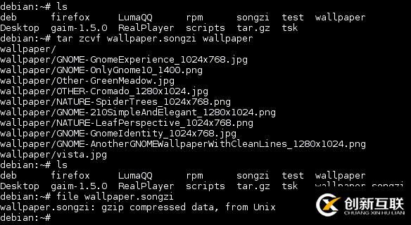 Linux平臺下文件的壓縮與解壓參數(shù)介紹
