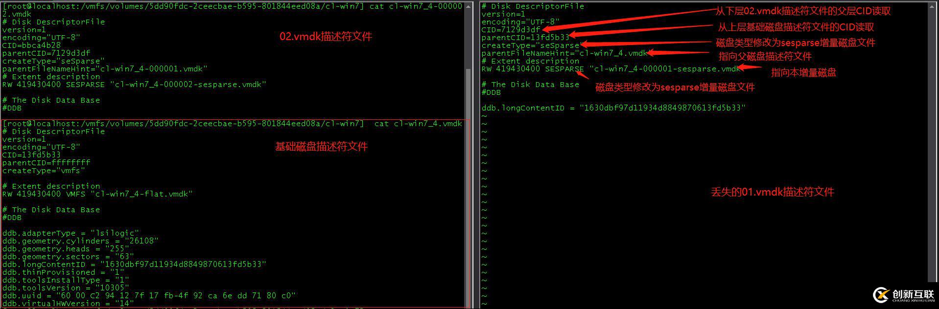 vmware ESXI虛擬機(jī)開(kāi)機(jī)找不到磁盤(pán)，丟失VMDK文件