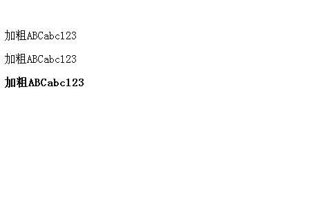 CSS中如何使用font-weight屬性