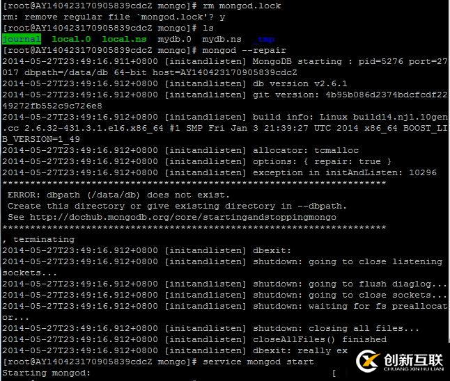 CentOS安裝MongoDB后無法啟動服務(wù)的解決辦法