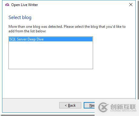 安裝和配置Open Live Writer