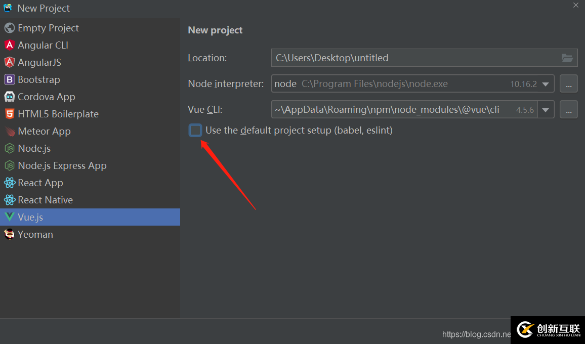 webstorm建立vue-cli腳手架的方法教程