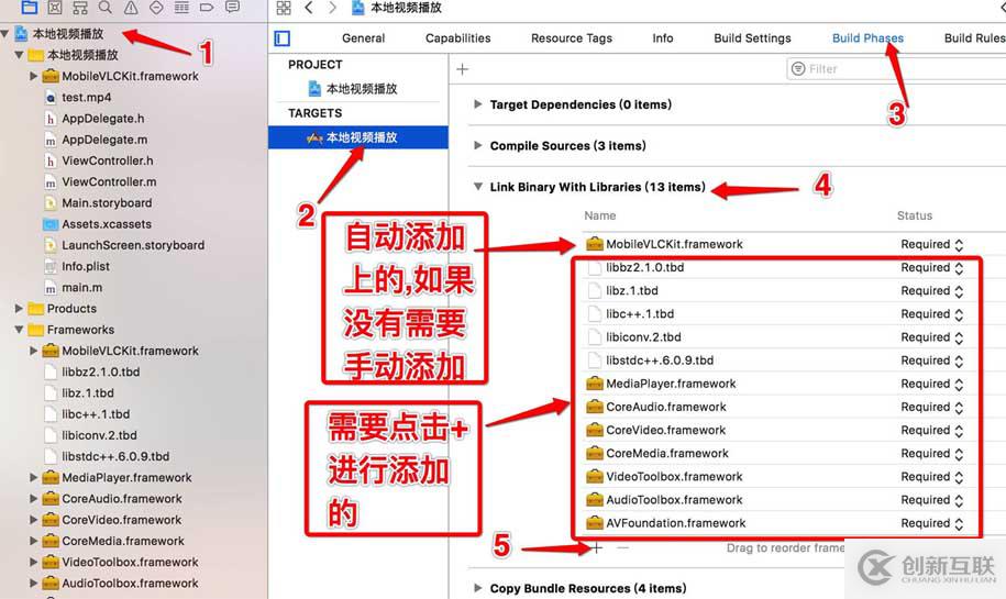 iOS中本地視頻和網(wǎng)絡(luò)視頻流播放的示例分析