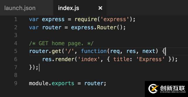 如何使用Visual Studio Code對Node.js進行斷點調(diào)試