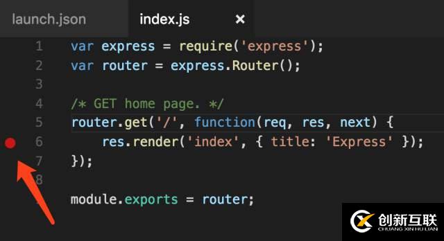 如何使用Visual Studio Code對Node.js進行斷點調(diào)試