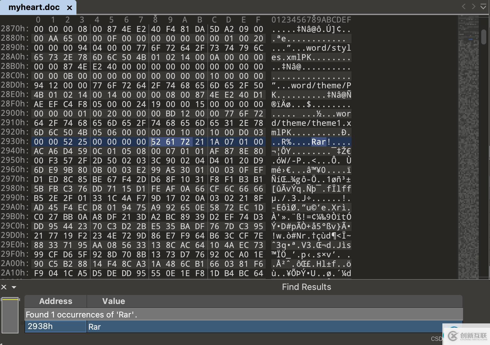 可以看出文檔里還有壓縮文件