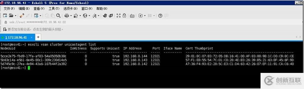 vSAN群集只顯示一個(gè)vSAN存儲